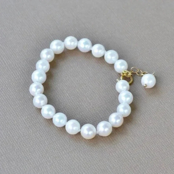 Akoya Hand-Knotted AAA Pearl Bracelet - Quality Gems - Picture 2 of 5